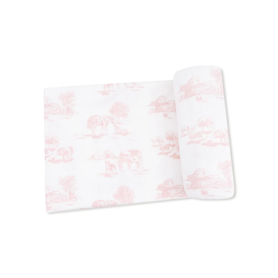 Farm Toile- Swaddle Blanket