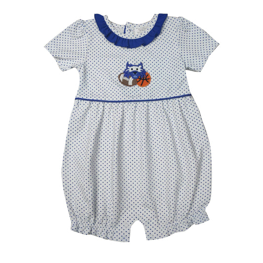 Royal Blue Girl's Wildcat Bubble