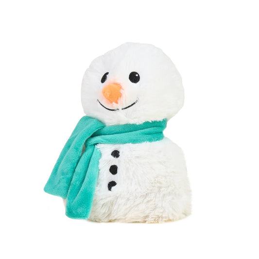 Green Scarf Snowman Warmies Junior