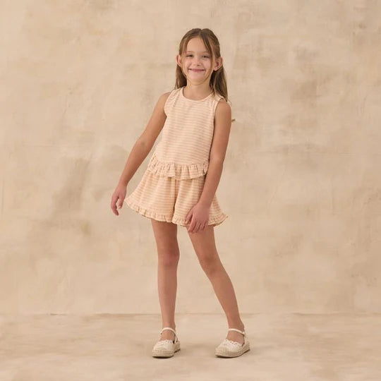 Faye Set || Pink Stripe