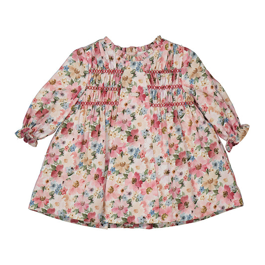 Floral Smocked Dress