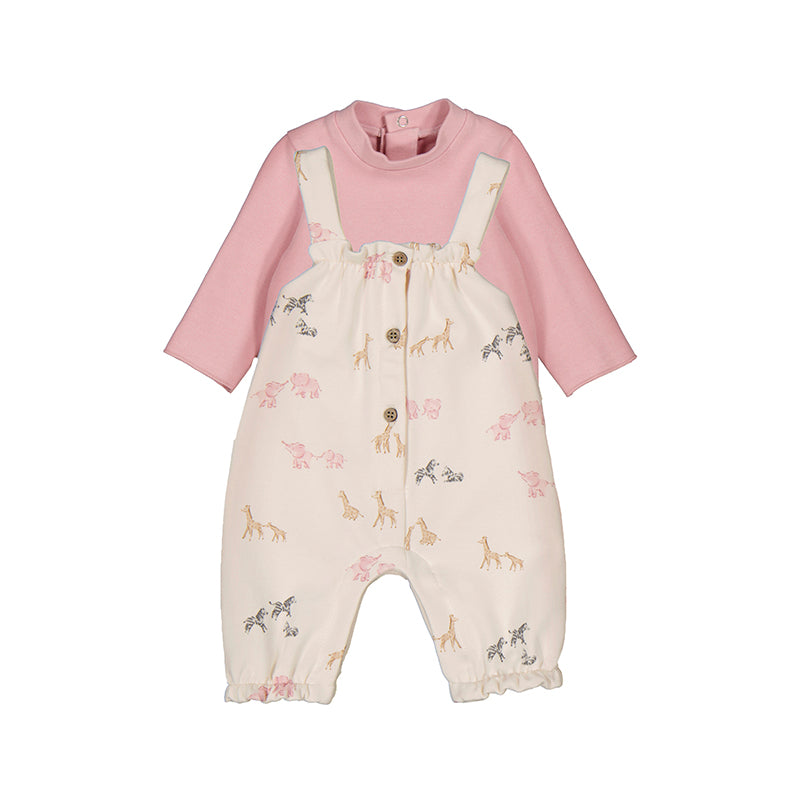 Printed Overall Set