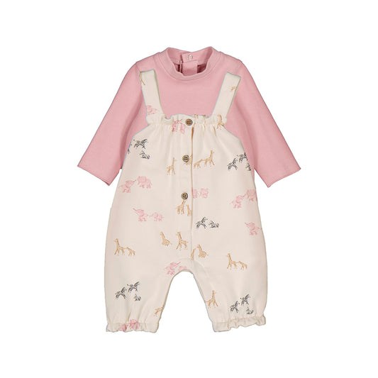 Printed Overall Set
