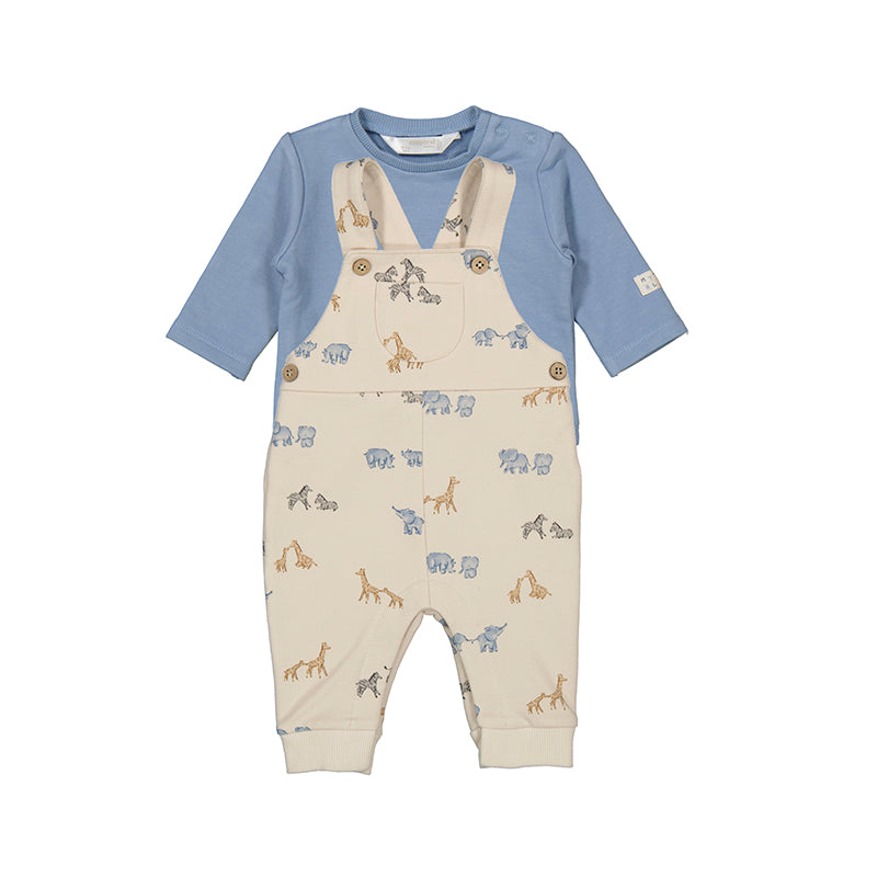 Printed Overall Set