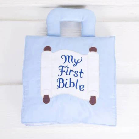 MY FIRST BIBLE SOFT BOOK - LIGHT BLUE