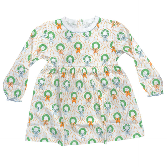Bows & Box Wreaths- Long Sleeve Playtime Dress