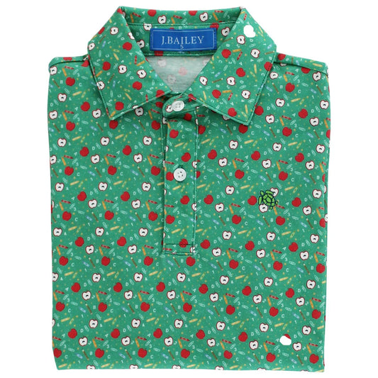 Sport Henry Polo - Back to School on Green
