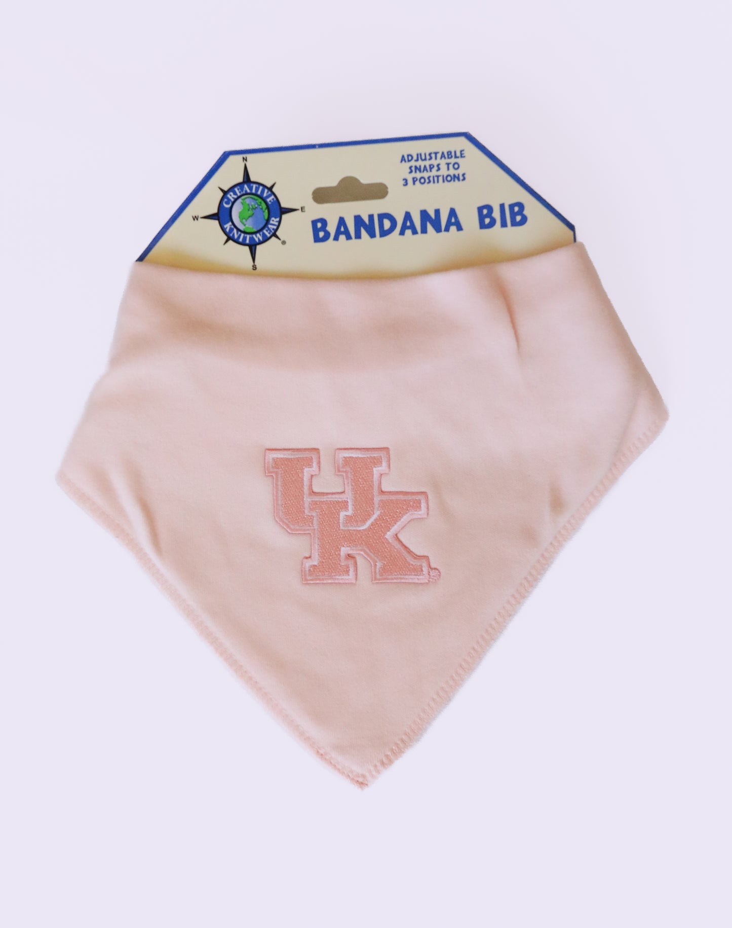 Kentucky Bandana Bib- Pink