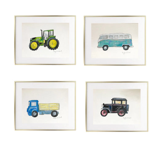 "Nursery Cars" (Print)- 8 x 10