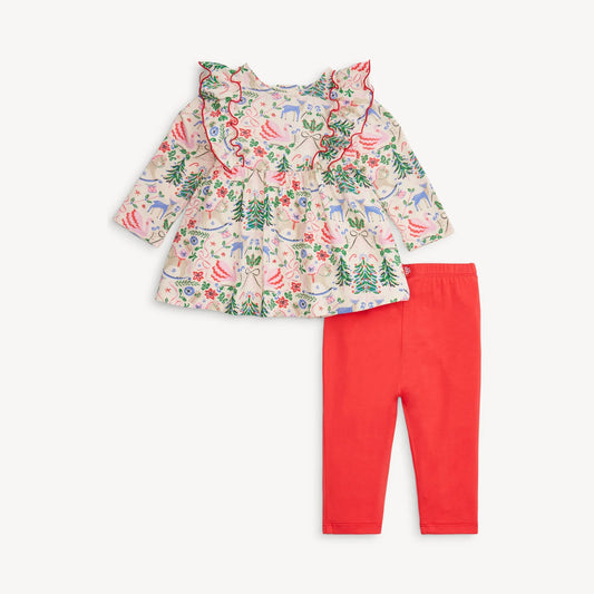 Sugar Plums Magnetic Kids Dress & Legging Set