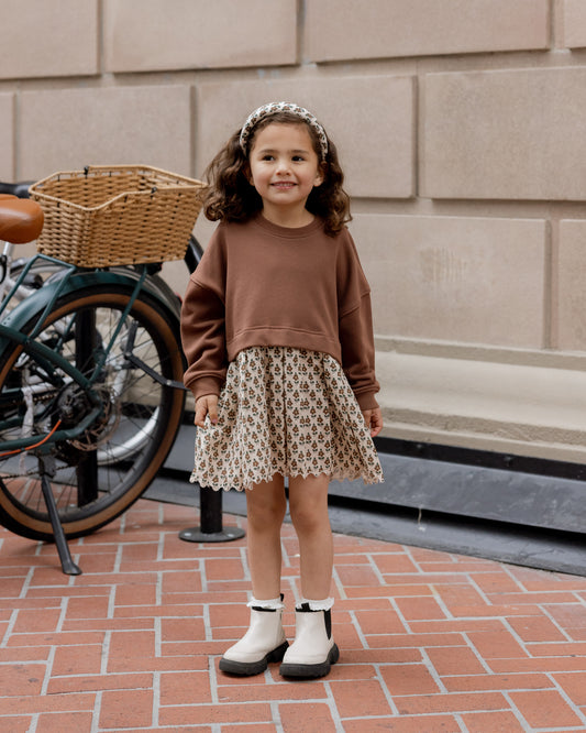 Sweatshirt Dress || Harvest Floral