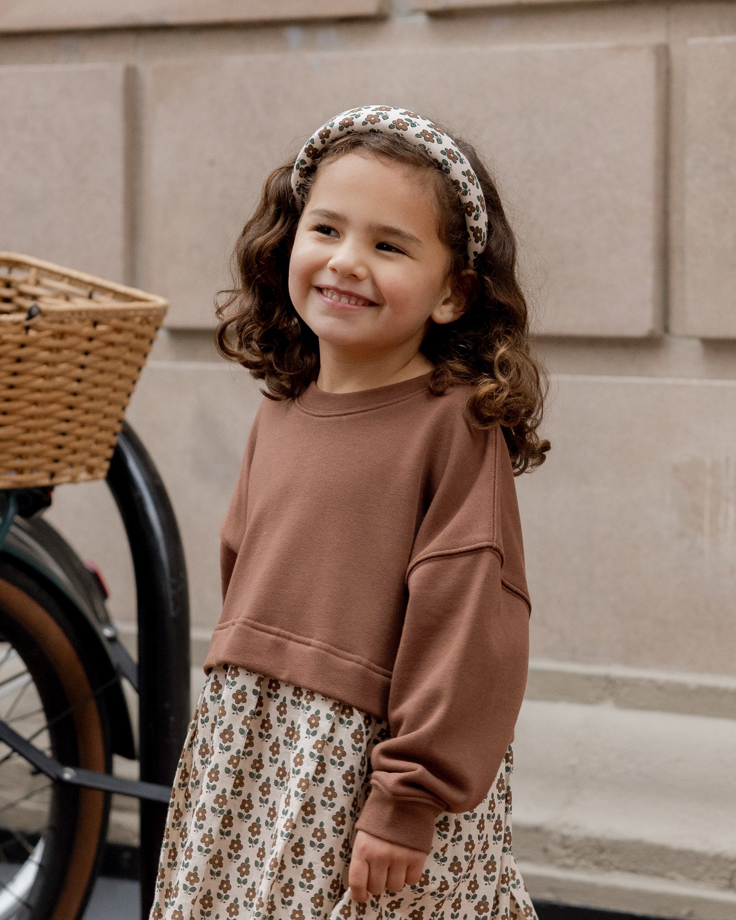 Sweatshirt Dress || Harvest Floral