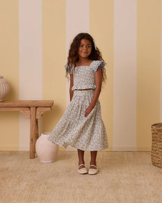 Tiered Midi Skirt  || Blossom