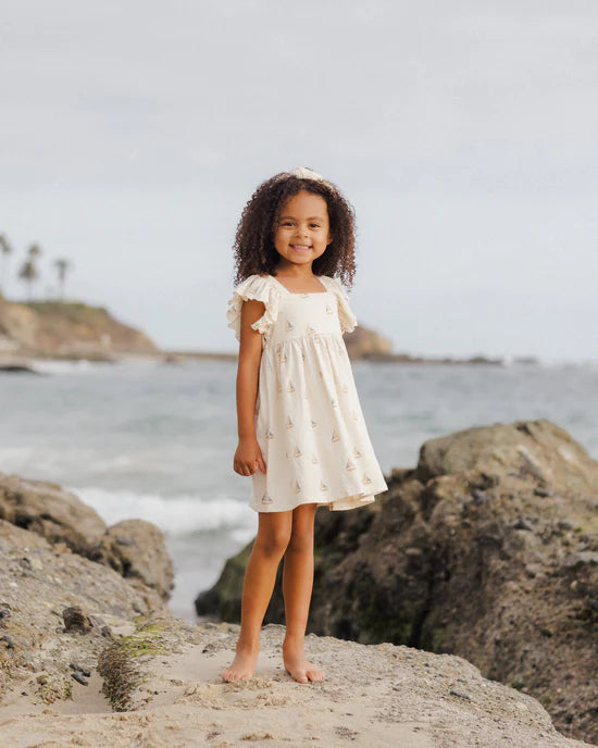 Mariposa Dress || Sailboats
