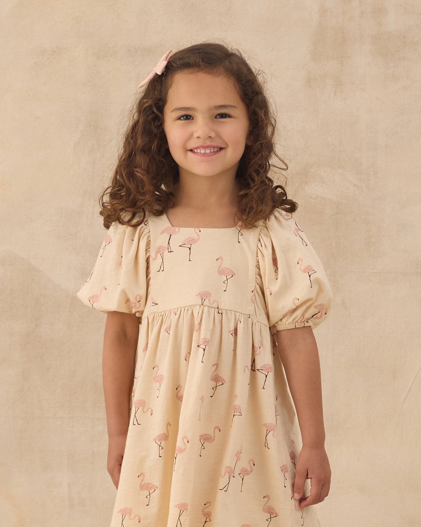 Brea Dress || Flamingo by Rylee + Cru