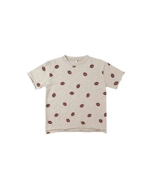 Raw Edge Tee || Football