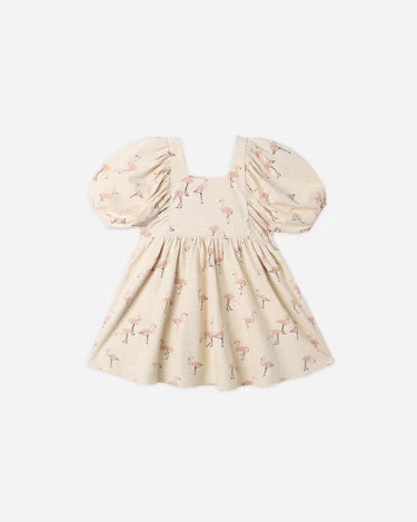 Brea Dress || Flamingo by Rylee + Cru