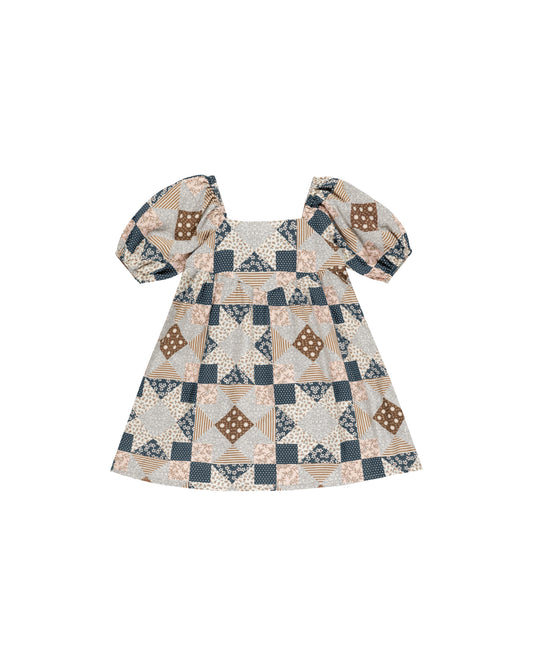 Cassidy Dress- Patchwork