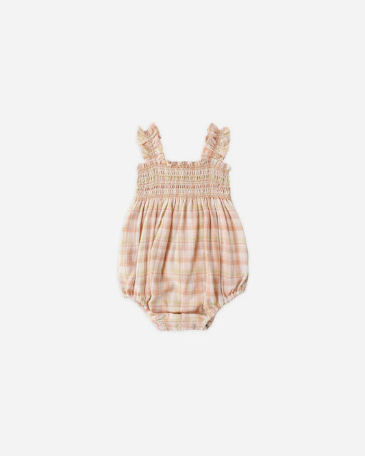 Julia Romper || Summer Plaid