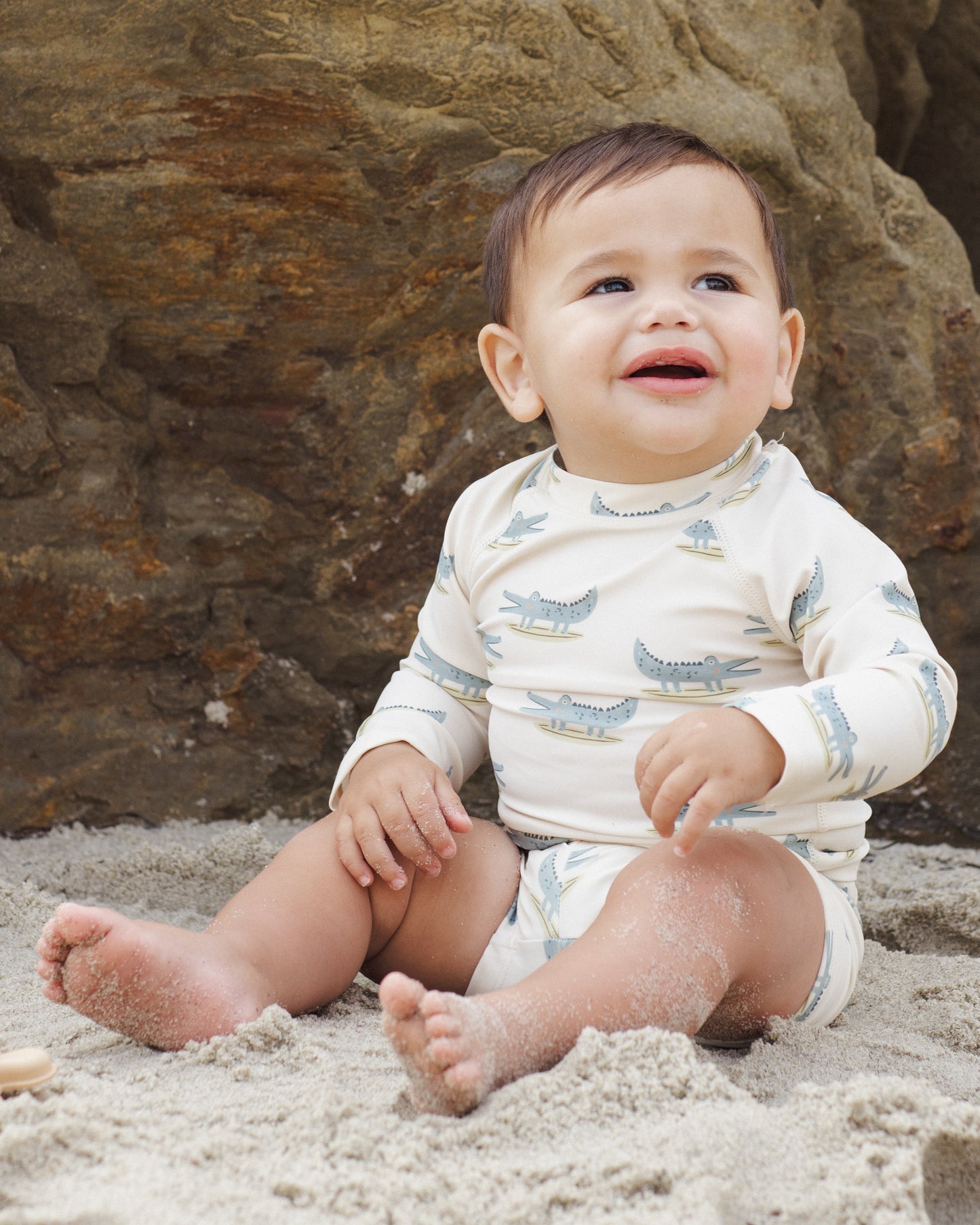 Boys Rashguard Set || Alligators