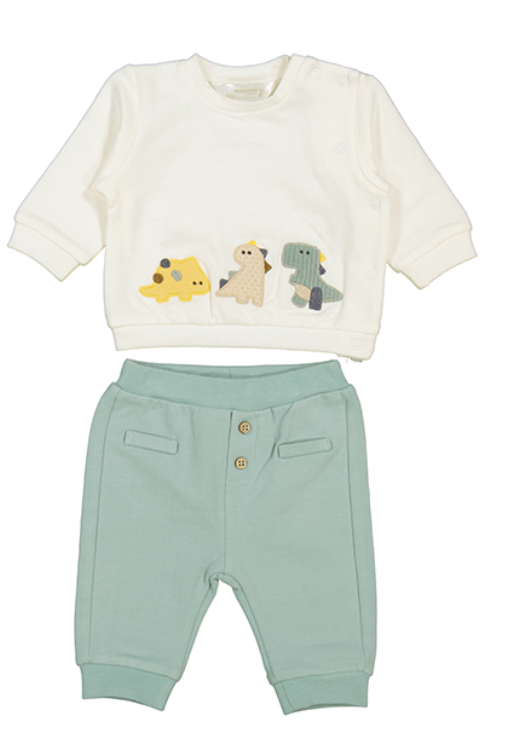 Dinosaur Print Sweatpant Set