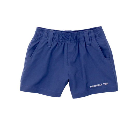 Boys Pintail Short - Washed Navy
