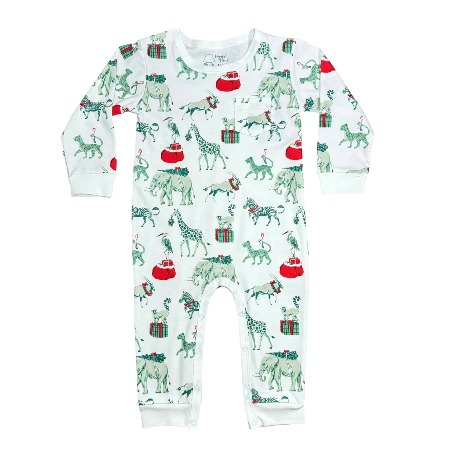 Boys Long Sleeve Playtime Romper