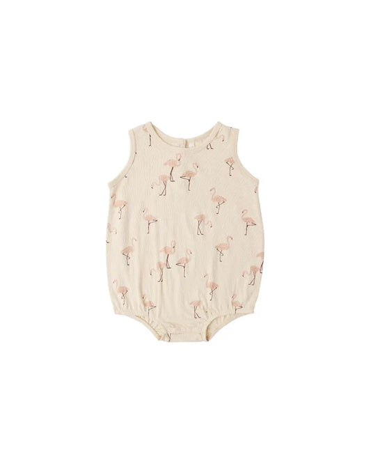 Bubble Onesie || Flamingo