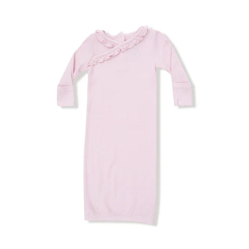 Basics - Veiled Pink Kimono Gown